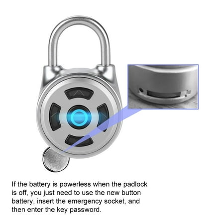 Cadenas Universel Mini sans fil métal cadenas électronique Keyless Lock App